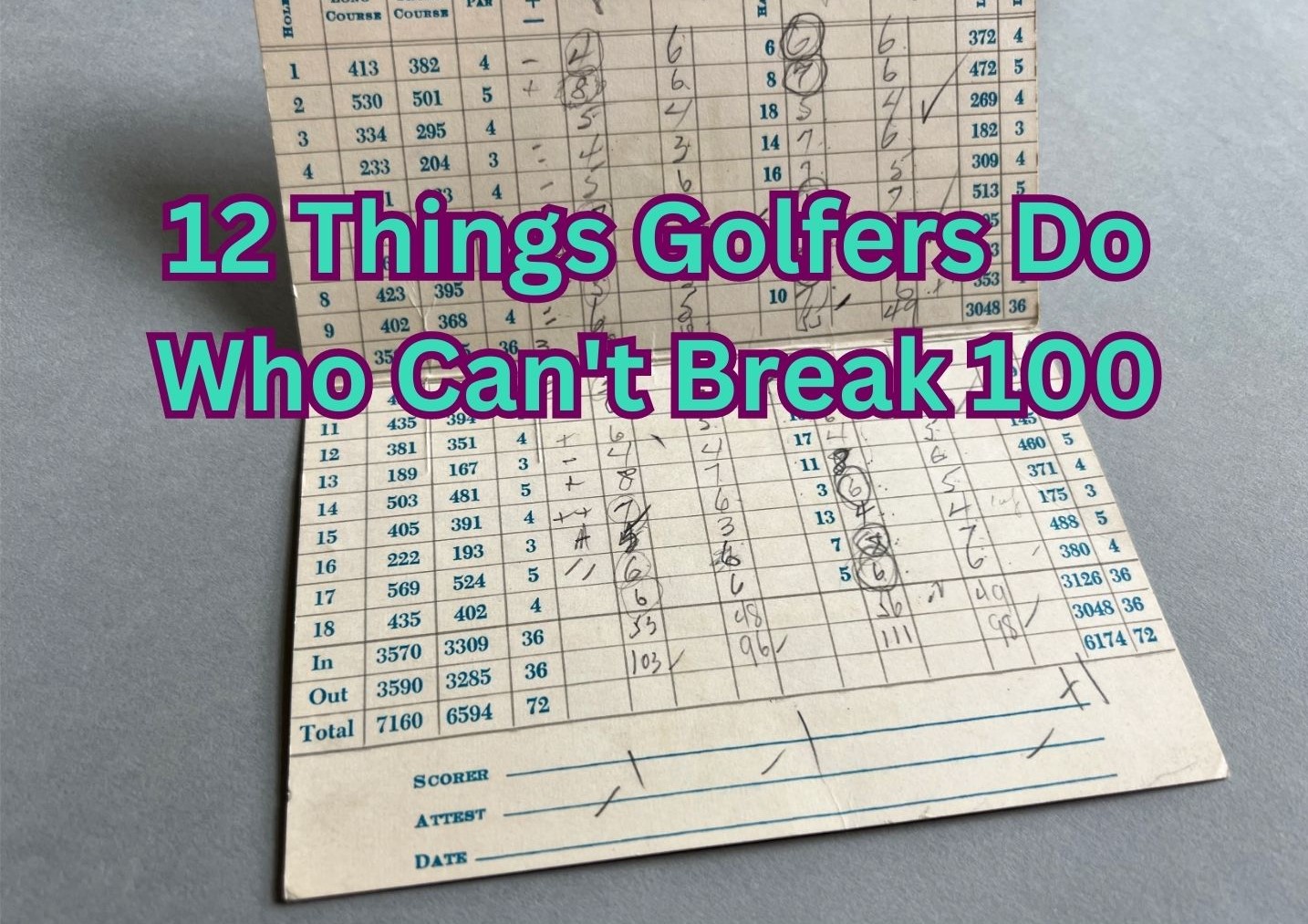What Percentage of Golfers Break 95
