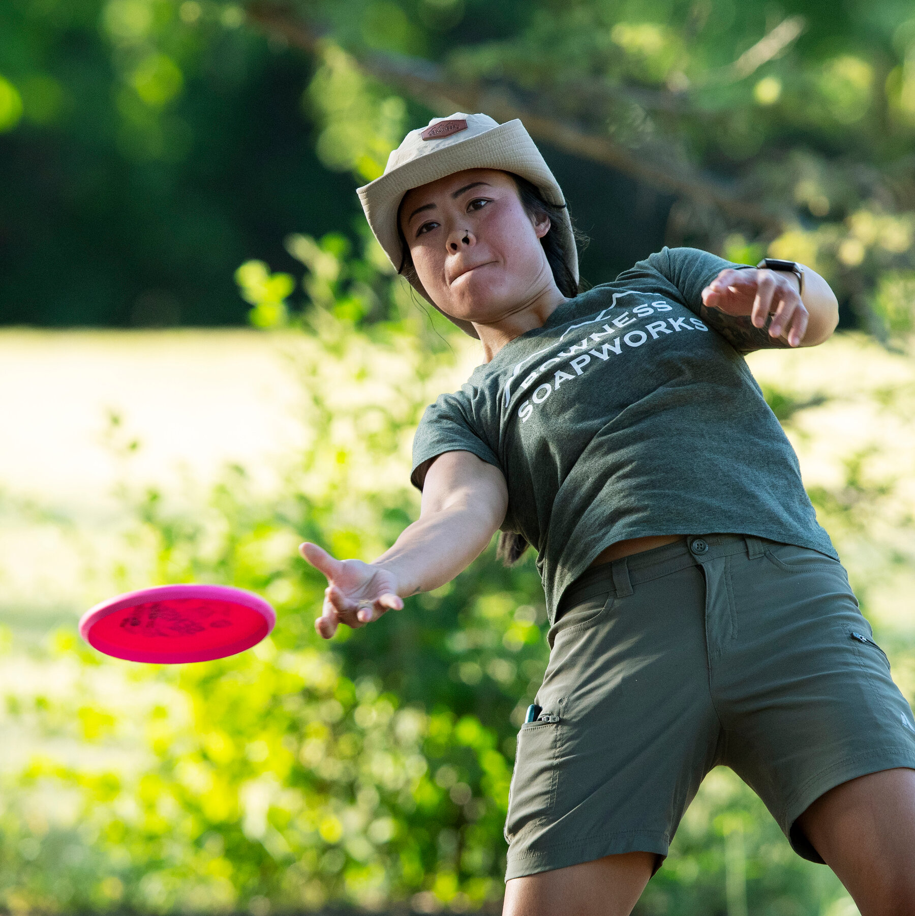 how to get better at disc golf