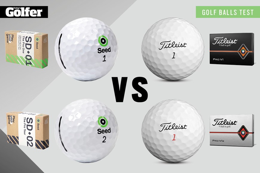 how do match one golf balls work